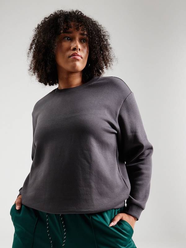 Vero Moda Curve Sweatshirt in Basalt Grey