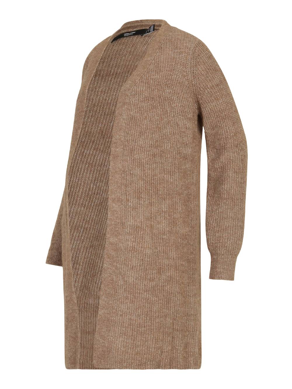 Vero Moda Maternity Knit Cardigan 'VMMMili' In Light Brown