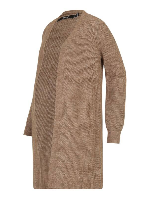 Vero Moda Maternity Knit Cardigan 'VMMMili' in Light Brown