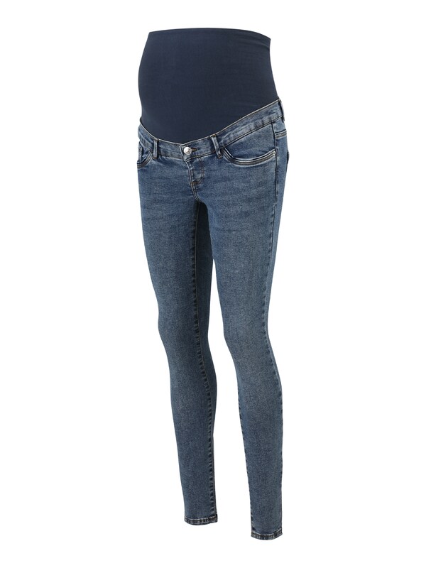 Vero Moda Maternity Skinny Jeans 'VMMSKYLAR' in Blue Denim