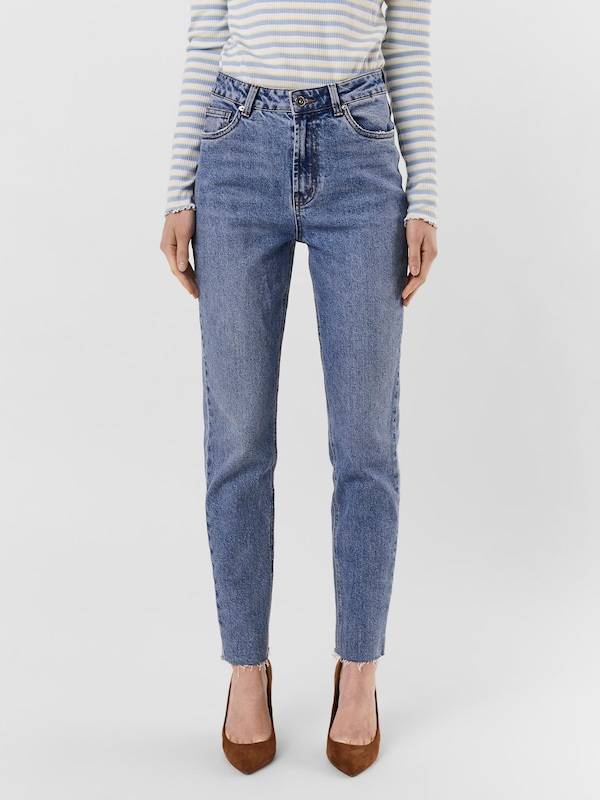 VERO MODA Regular Jeans 'VMBrenda' In Blue Denim