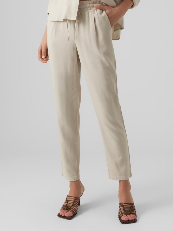 VERO MODA Regular Pants 'Jesmilo' in Kitt