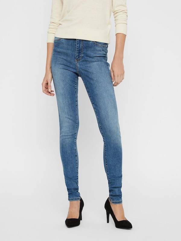 VERO MODA Skinny Jeans 'VMSophia' in Blue Denim