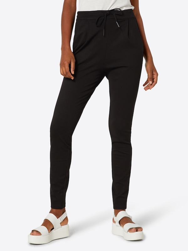 VERO MODA Skinny Pants 'VMEva' in Black