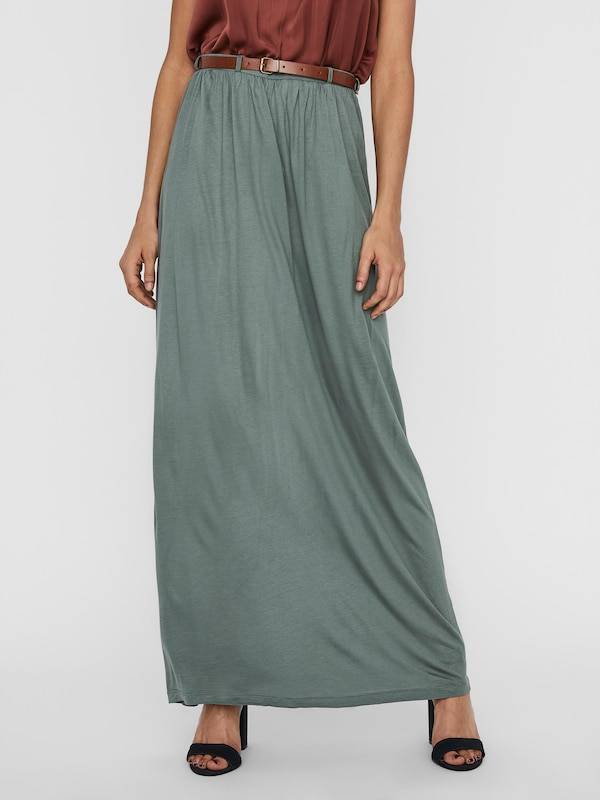 VERO MODA Skirt 'LINN' in Pastel Green