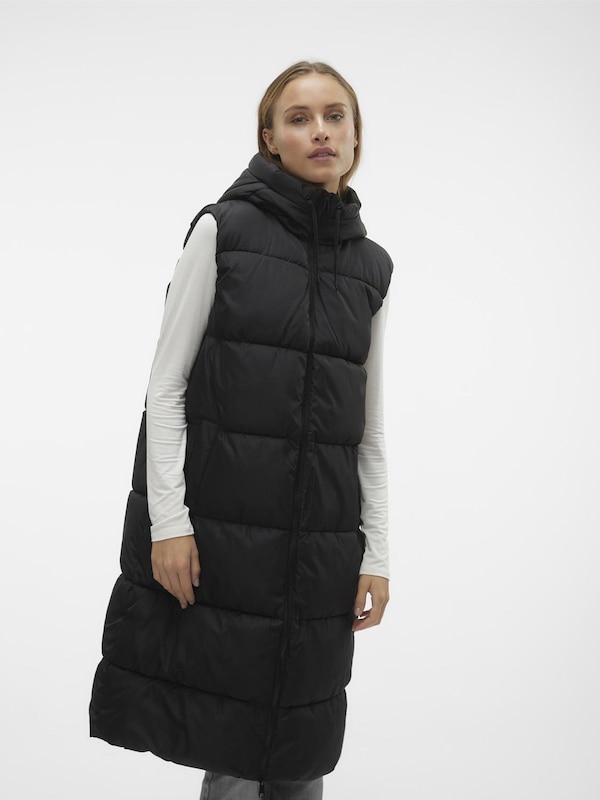 VERO MODA Vest 'VMLigaane' in Black