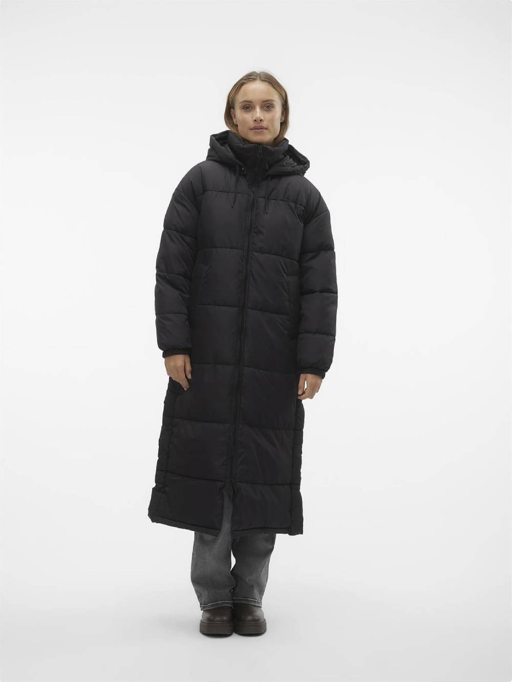 VERO MODA Winter Coat 'VMKlea' In Black