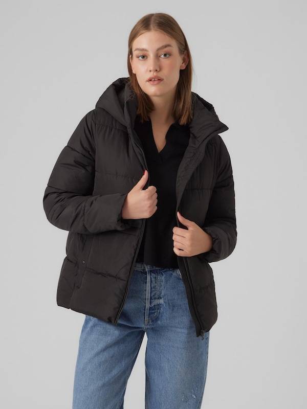 VERO MODA Winter Jacket In Black