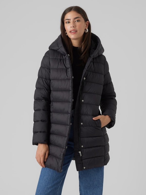VERO MODA Winter Jacket 'VMCarmen' in Black