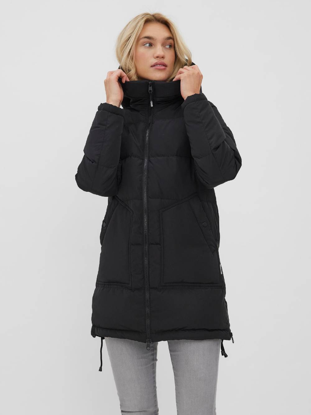 VERO MODA Winter Jacket 'VMOslo' In Black