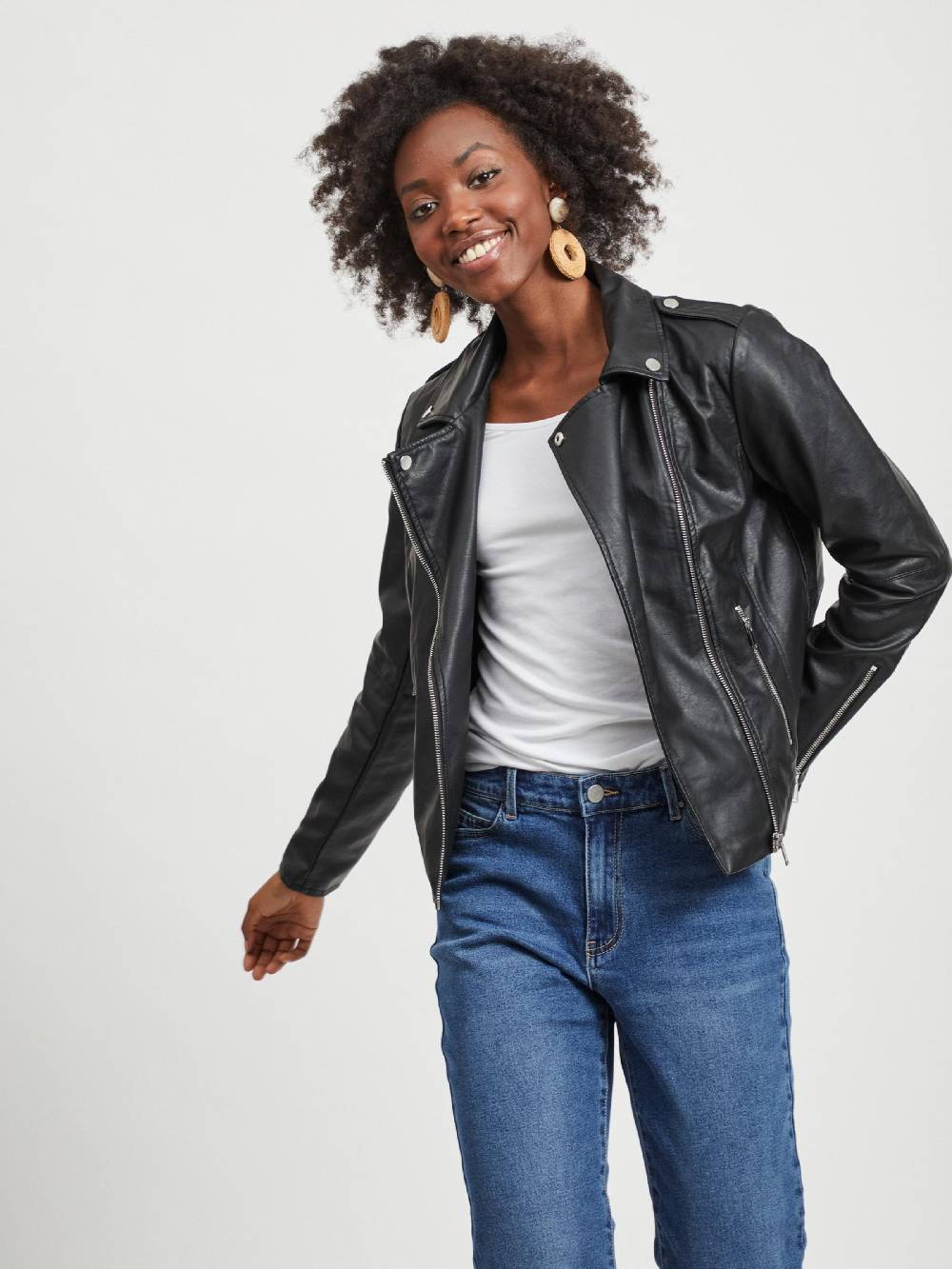 VILA Between-Season Jacket 'VICara' In Black