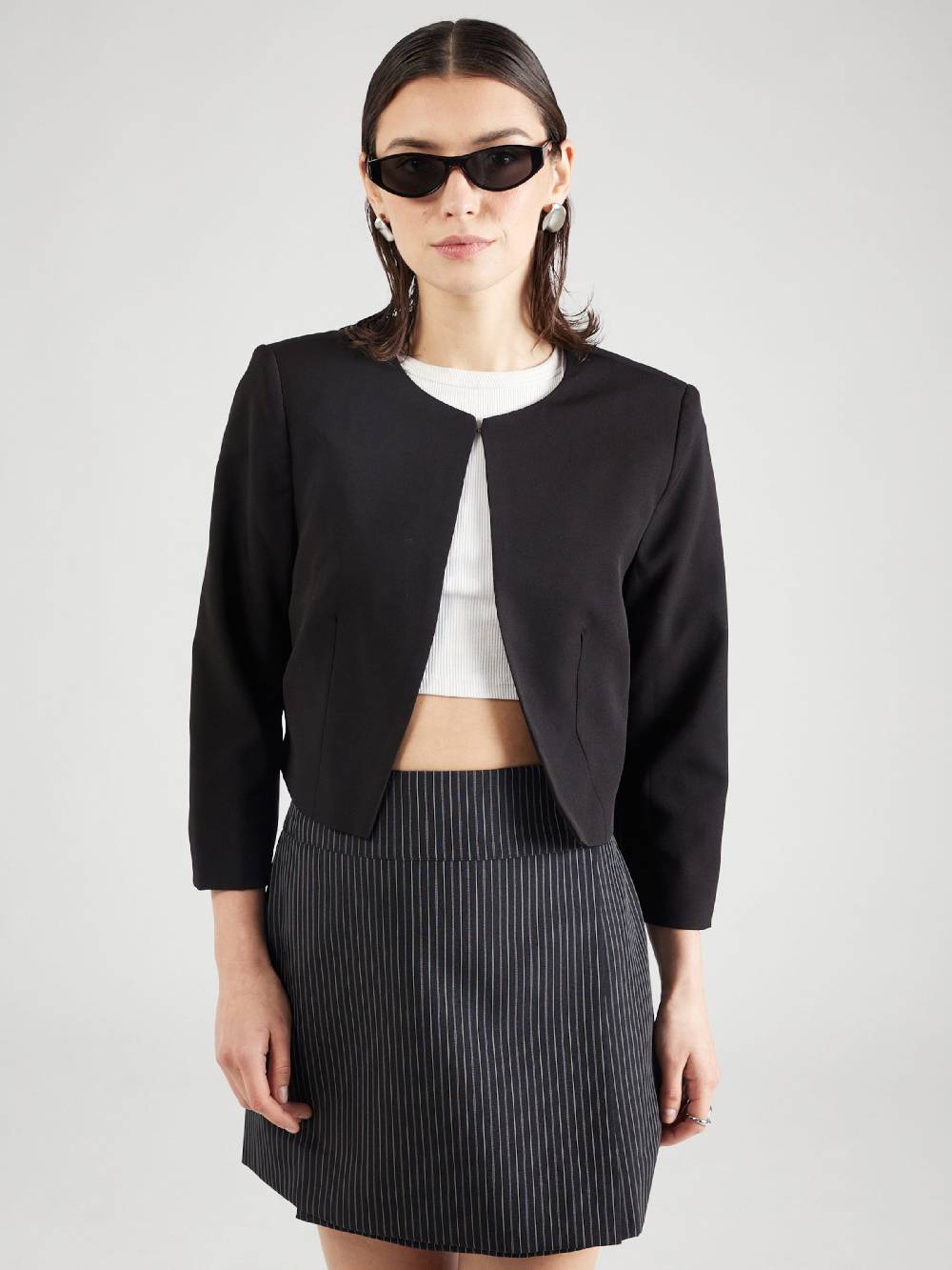 VILA Blazer In Black