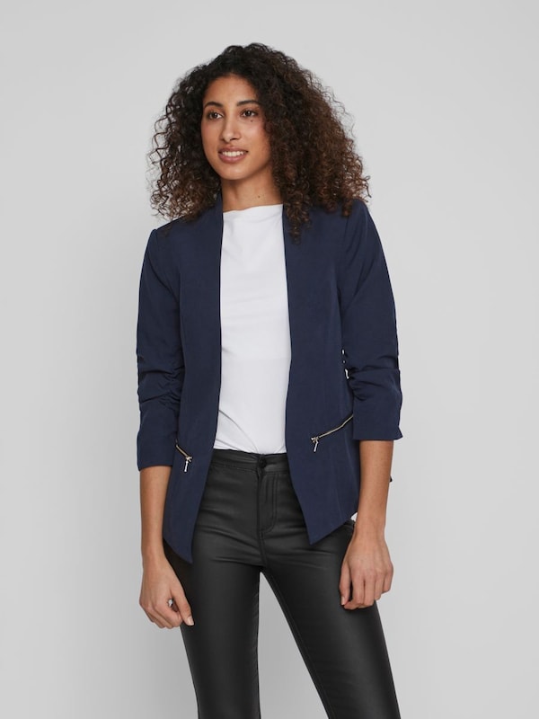VILA Blazer in Navy
