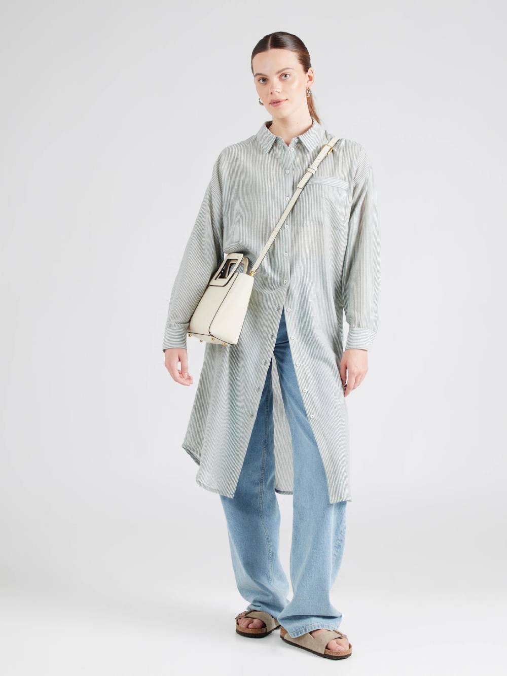 VILA Blouse 'VIABINA' In Dark Green