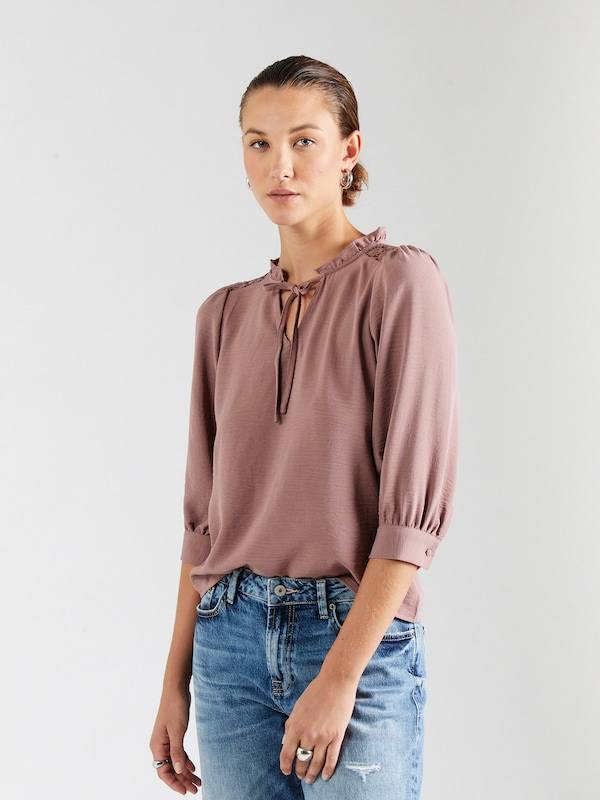 VILA Blouse 'VIAlberte' in Mauve
