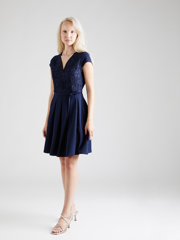 VILA Cocktail Dress in Navy