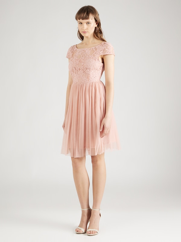 VILA Cocktail Dress 'ULRICANA' in Dusky Pink