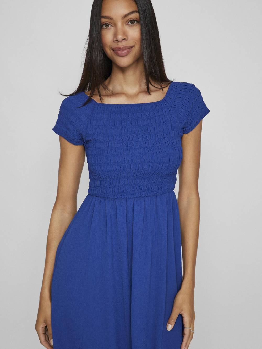 VILA Dress In Blue