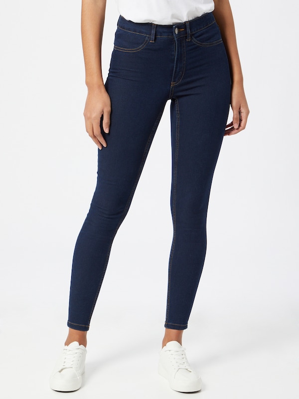 VILA Skinny Jeggings In Dark Blue