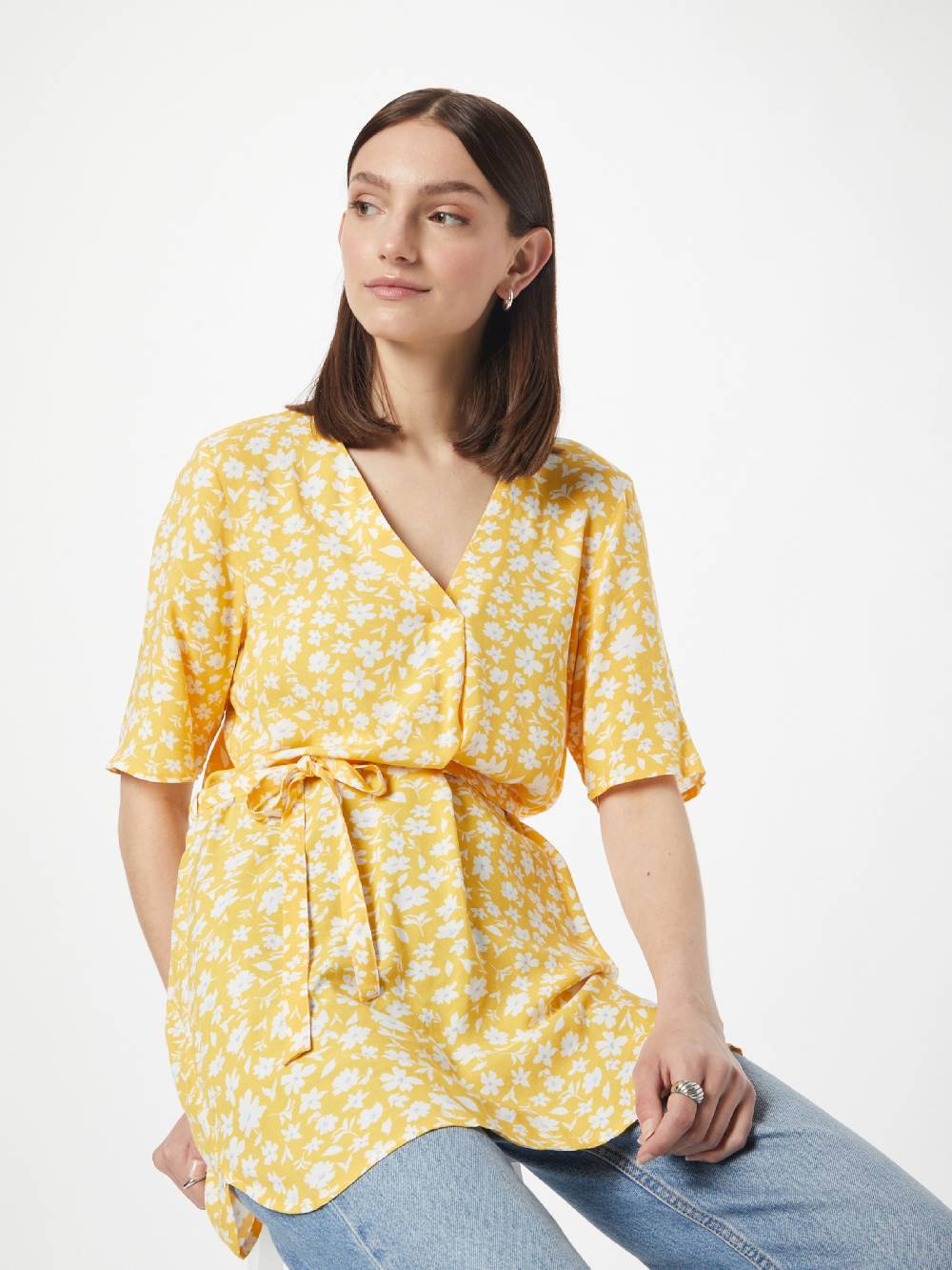 VILA Tunic 'CELINA' In Yellow