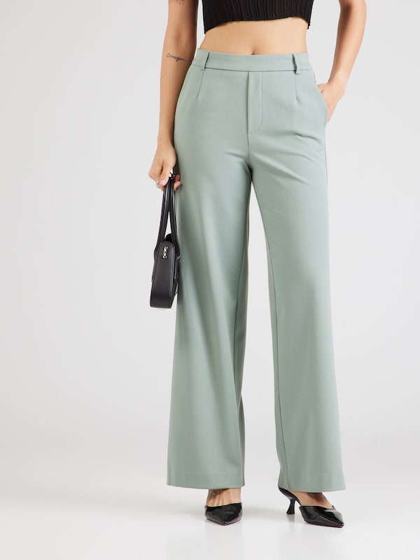 VILA Wide leg Pants 'Vivarone' in Basalt Grey