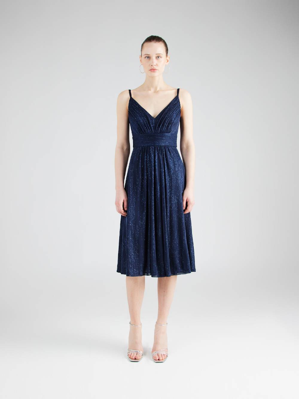 VM Vera Mont Cocktail Dress In Night Blue
