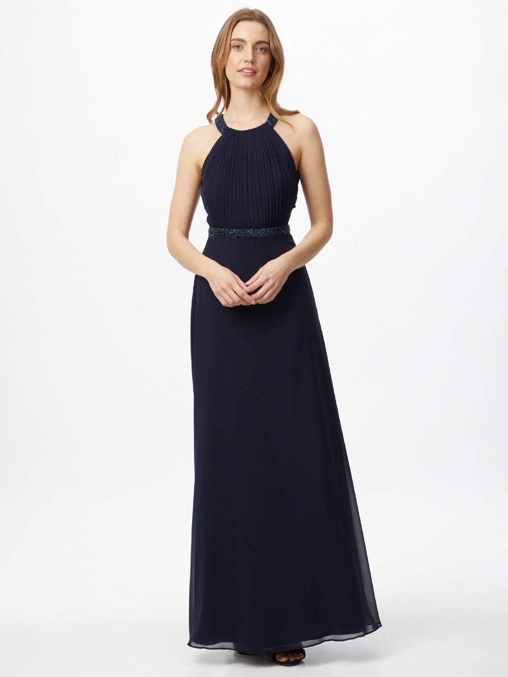 VM Vera Mont Evening Dress In Dark Blue