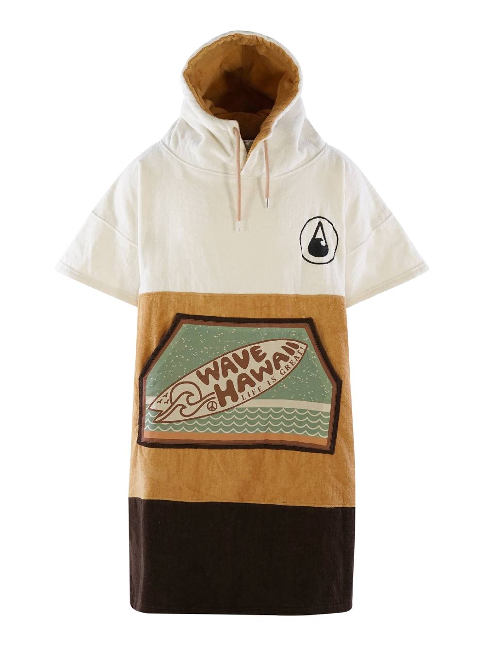 Wave Hawaii Short Bathrobe ' Campeche ' In Mixed Colors