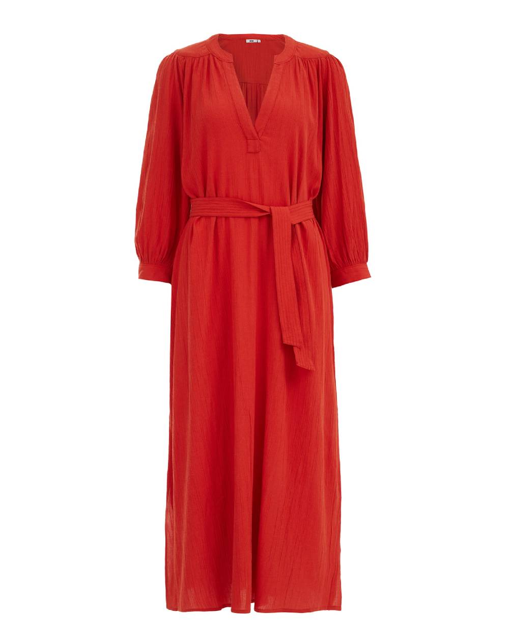 WE Fashion Shirt Dress In Bright Red