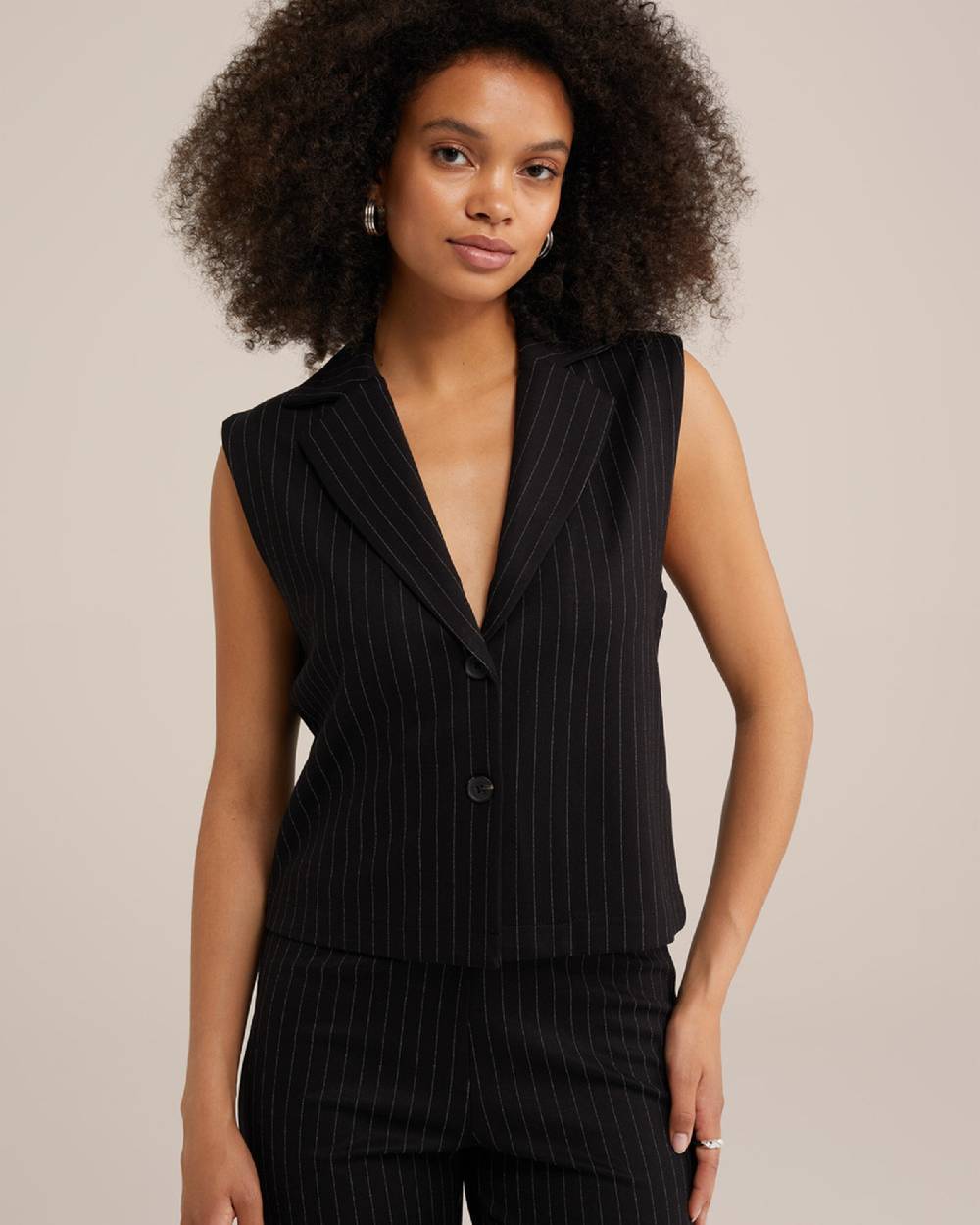 WE Fashion Vest In Black