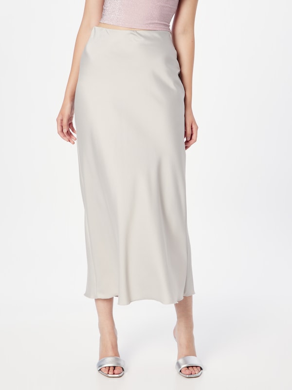 WEEKDAY Skirt In Light Grey