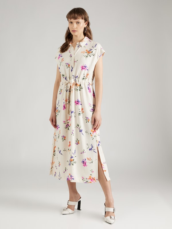 Y.A.S Shirt Dress 'Asina' in Beige