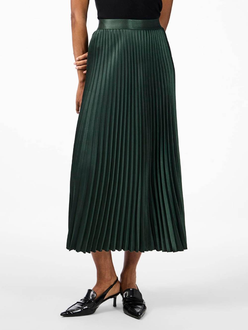 Y.A.S Skirt 'YASCELINE' In Dark Green