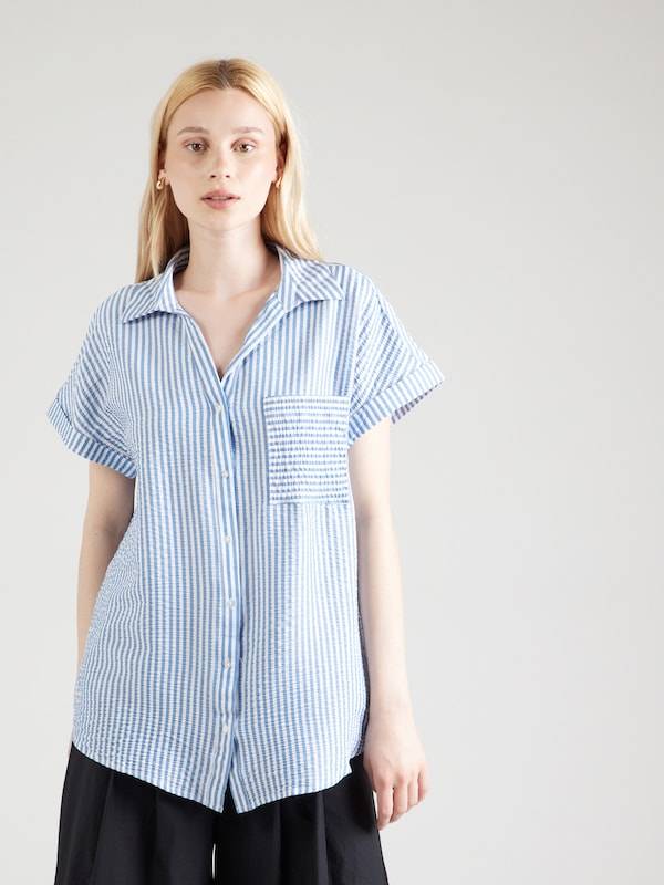 ZABAIONE Blouse 'Am44bre' in Blue