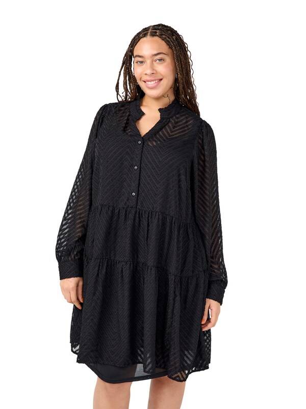 Zizzi Dress 'VHUT' in Black