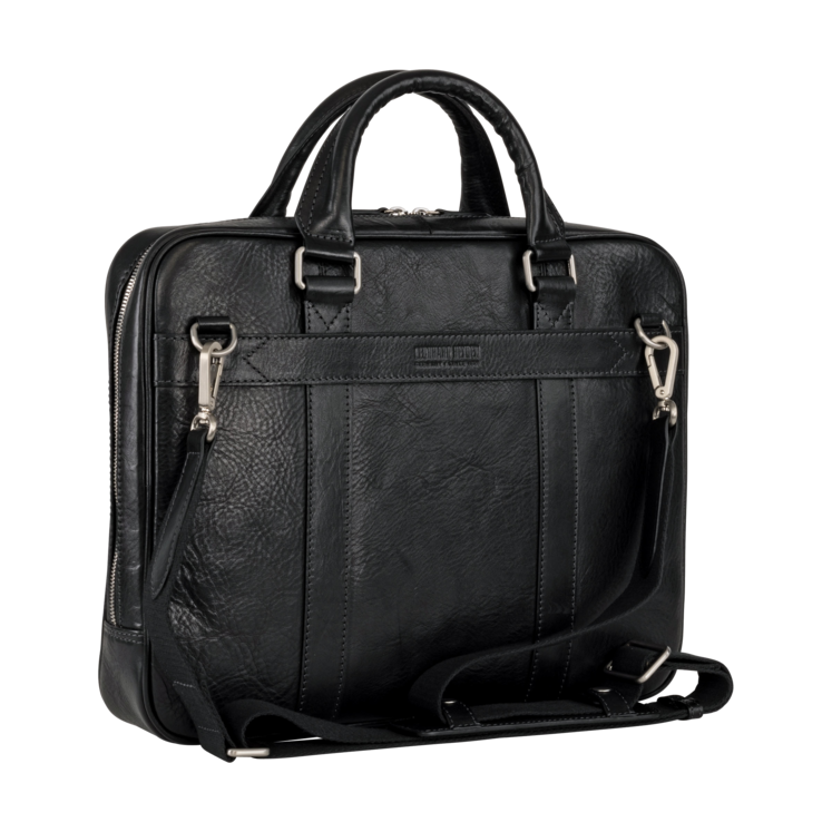 Leonhard Heyden Bergamo RV-Aktenmappe 1 Fach Schwarz