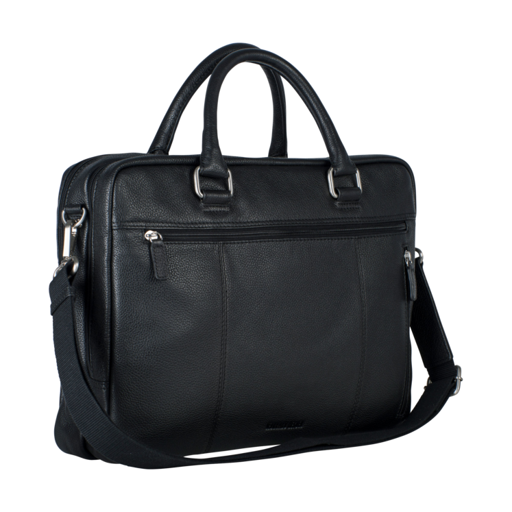 Leonhard Heyden Berlin RV-Aktenmappe 2 Fächer Schwarz