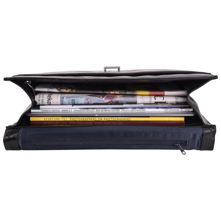 Leonhard Heyden Cambridge Aktenmappe 1 Fach Schwarz