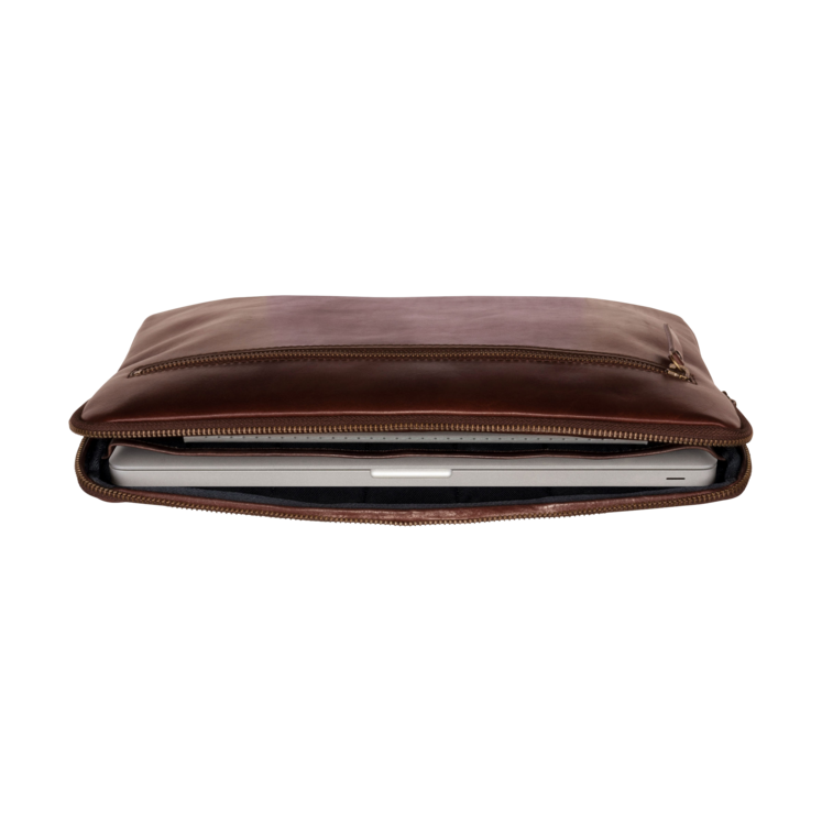 Leonhard Heyden Cambridge RV-Laptoptasche S Rotbraun