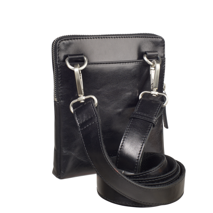 Leonhard Heyden Cambridge Umhängetasche XXS Schwarz