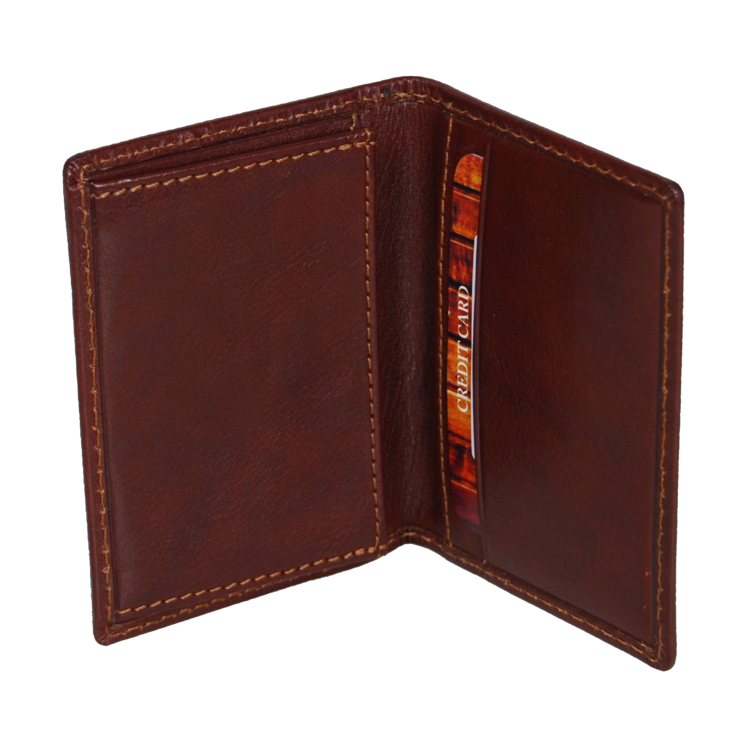 Leonhard Heyden Cambridge Visitenkartenetui Rotbraun