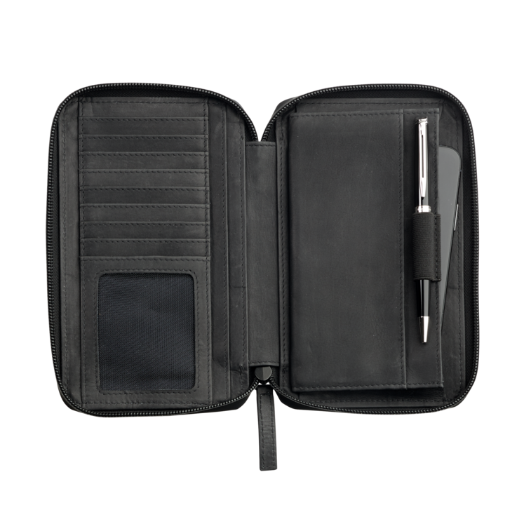 Leonhard Heyden Den Haag Handy-Umhängetasche Schwarz