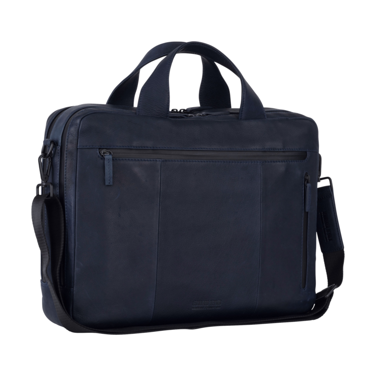 Leonhard Heyden Den Haag RV-Aktenmappe 2 Fächer Blau