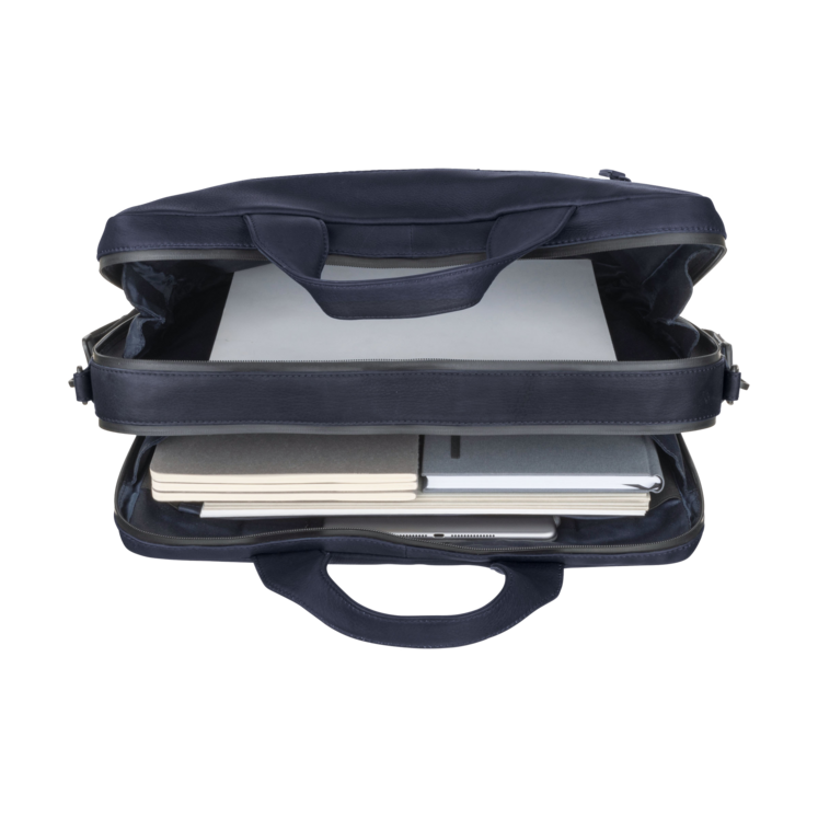 Leonhard Heyden Den Haag RV-Aktenmappe 2 Fächer Blau