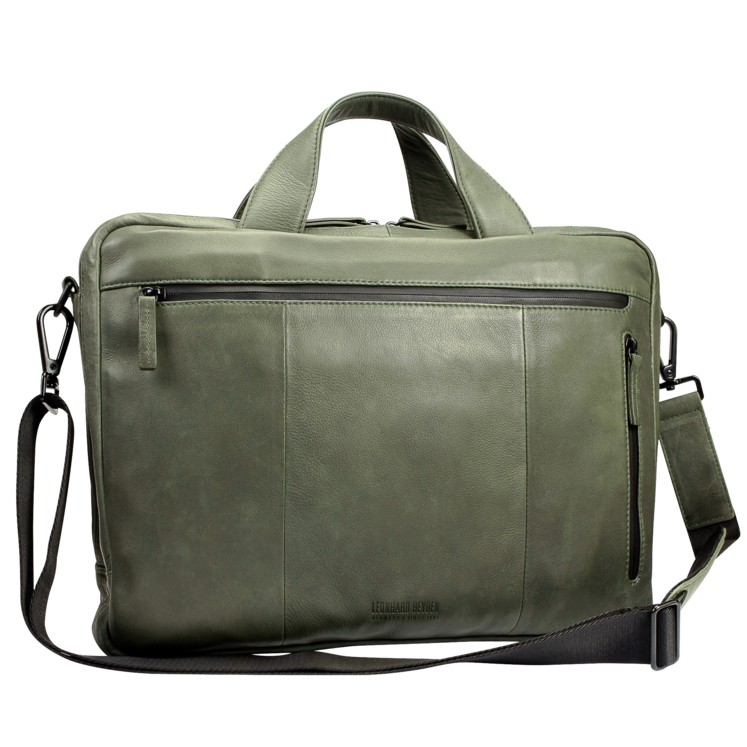 Leonhard Heyden Den Haag RV-Aktenmappe 2 Fächer Oliv