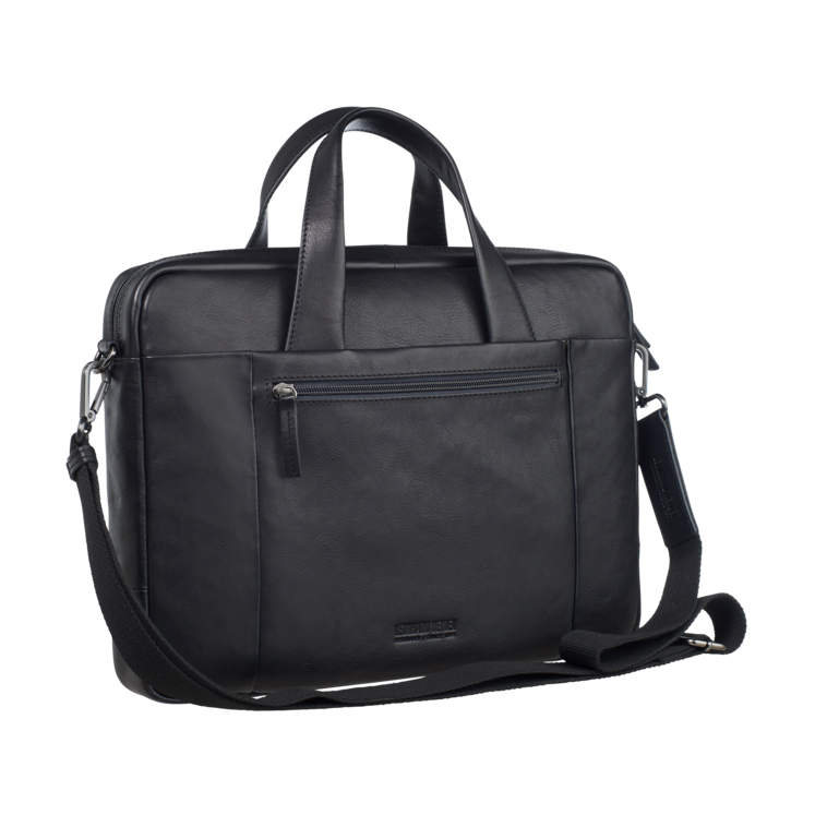 Leonhard Heyden Hamburg RV-Aktenmappe 1 Fach Schwarz