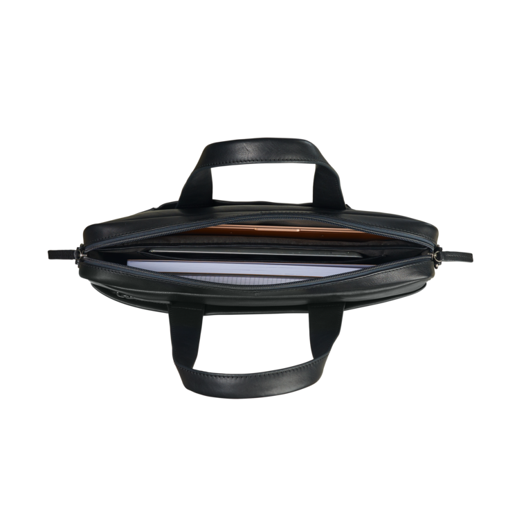 Leonhard Heyden Hamburg RV-Aktenmappe 1 Fach Schwarz