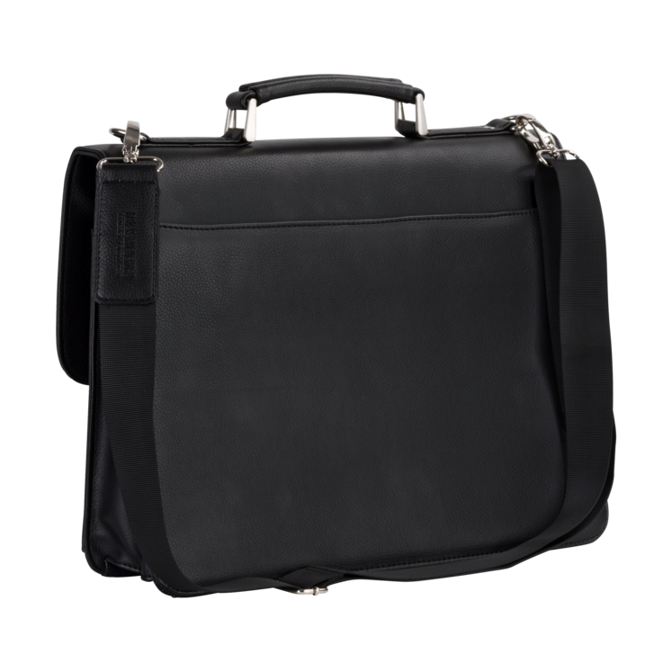 Leonhard Heyden Hannover Aktenmappe 2 Fächer Schwarz