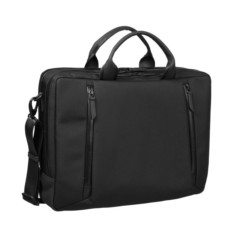 Leonhard Heyden Helsinki RV-Aktenmappe 2 Fächer Schwarz