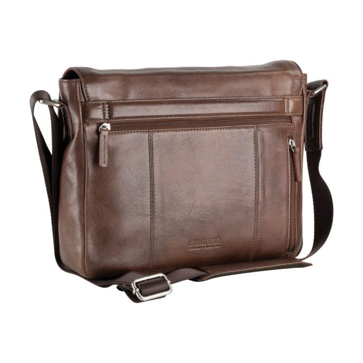 Leonhard Heyden Amsterdam Umhängetasche M Braun
